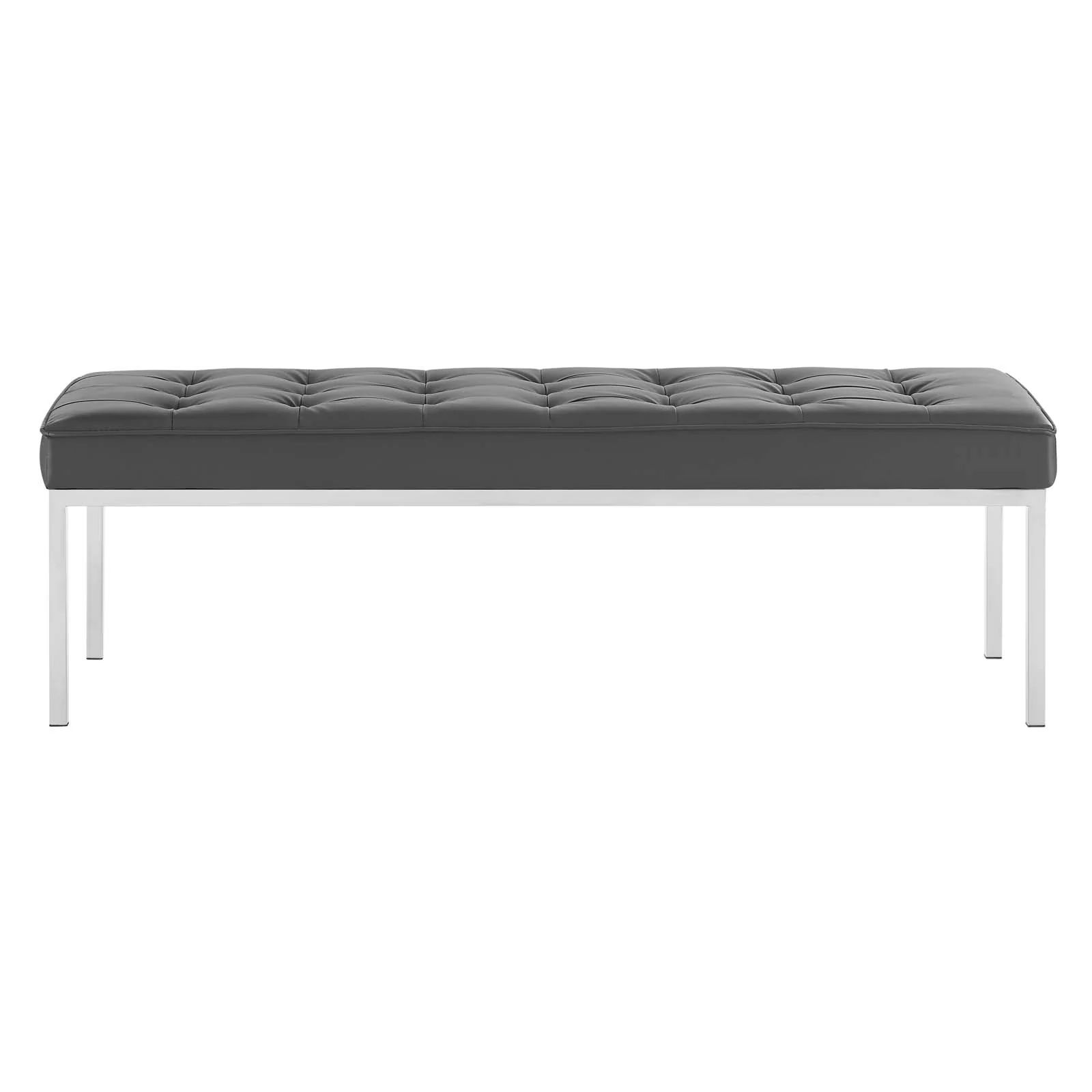 BANQUETA BLACKPAX - RECTANGULAR DE ACERO Y TAPIZADO