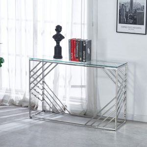 CONSOLA ESCALA – DISEÑO EXCLUSIVO EN ACERO INOXIDABLE