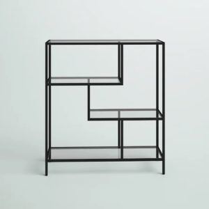 ESTANTE ANDRE – METAL EN NEGRO MATE 100 X 90 X 35 CM