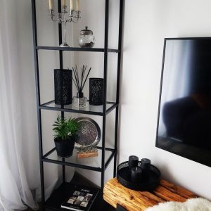 ESTANTE ANDY – METAL EN NEGRO MATE 170 X 40 X 35 CM