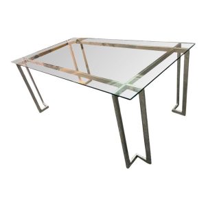 MESA DE COMEDOR FAMIX – ACERO INOXIDABLE
