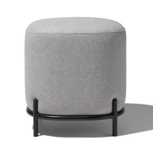 PUFF LAURENT GRIS CUADRADO – 44CM X 44CM X 44CM